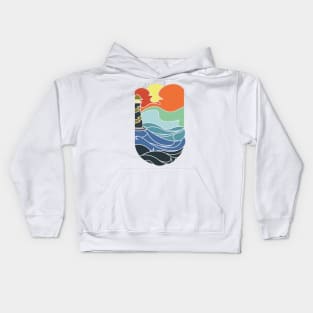 I can see the sea Kids Hoodie